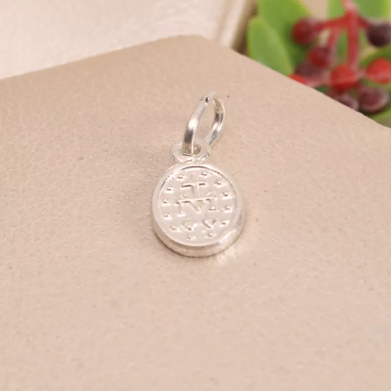Dij. Virgen Milagrosa Plata 0,9cm - DPI170 - Foto 1